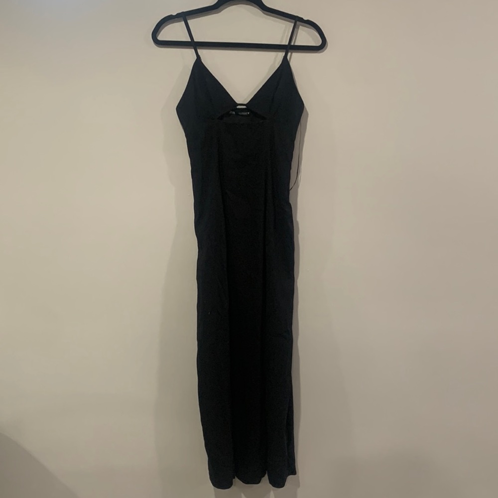ZARA Black Cut-Out Dress